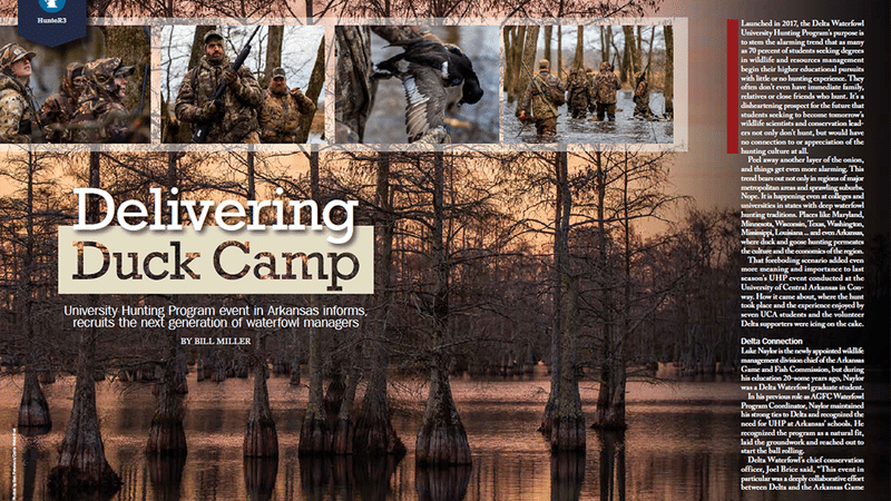 Duck Camp introduces new waders ahead of waterfowl season opening