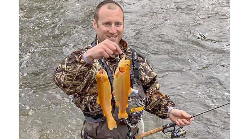 White River anglers finding gold in their rainbows thanks to